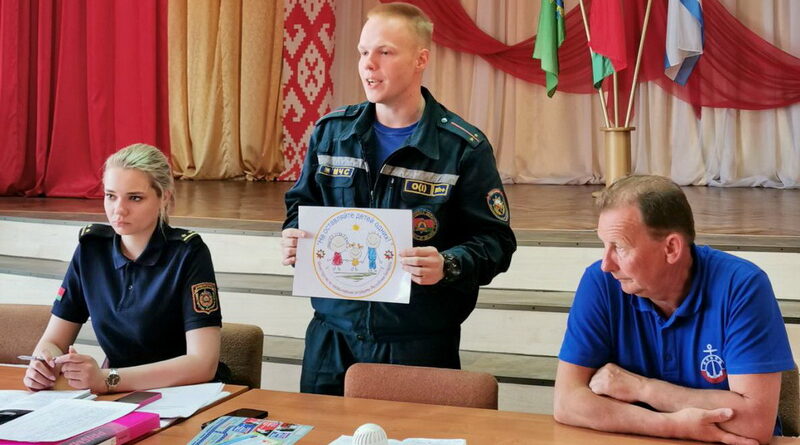 Дубровно,дети, дезопасность,РОВД,РОЧС, ОСВОД