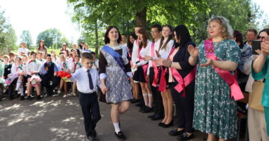 Дубровно,школы, последний звонок
