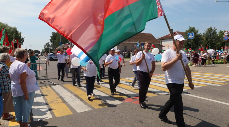 Дубровно, юбилей, праздник,шествие