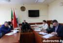 Районный штаб по наведению порядка на земле и благоустройству населенных пунктов прошел в Дубровно