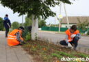 Дубровенские подростки работают в УП ЖКХ «Дубровно-Коммунальник»