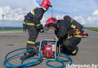 Комплексные учения прошли на Дубровенщине