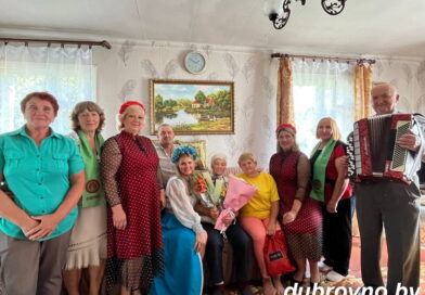 На Дубровенщине поздравляли ровесницу Победы