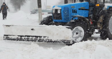 Дубровно, снег,циклон