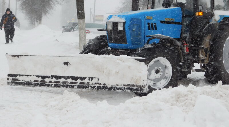 Дубровно, снег,циклон
