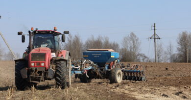 Дубровно, посевная, весна