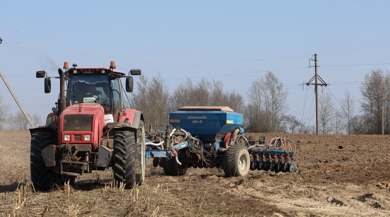 Дубровно, посевная, весна