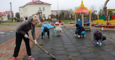 Дубровно, республиканский субботник