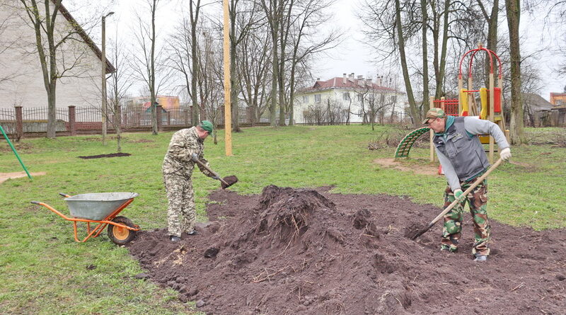 Дубровно, республиканский субботник