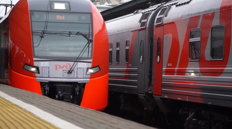 Дубровно, ж/д сообщение, поезд