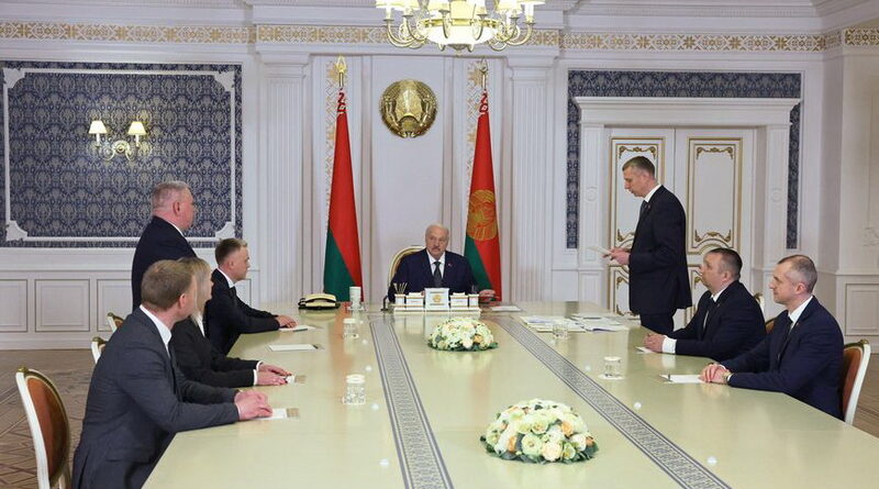 Александр Лукашенко, назначения, Витебская область