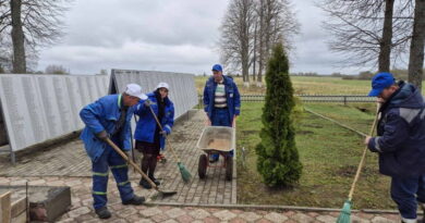 Дубровно, республиканский субботник