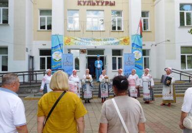 В Дубровно  встречают гостей фестиваля